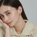 ciite' シーテ ピアス（両耳用） 【 金属アレルギー対応 】 シンプルフープピアス サージカルステンレス (両耳用)