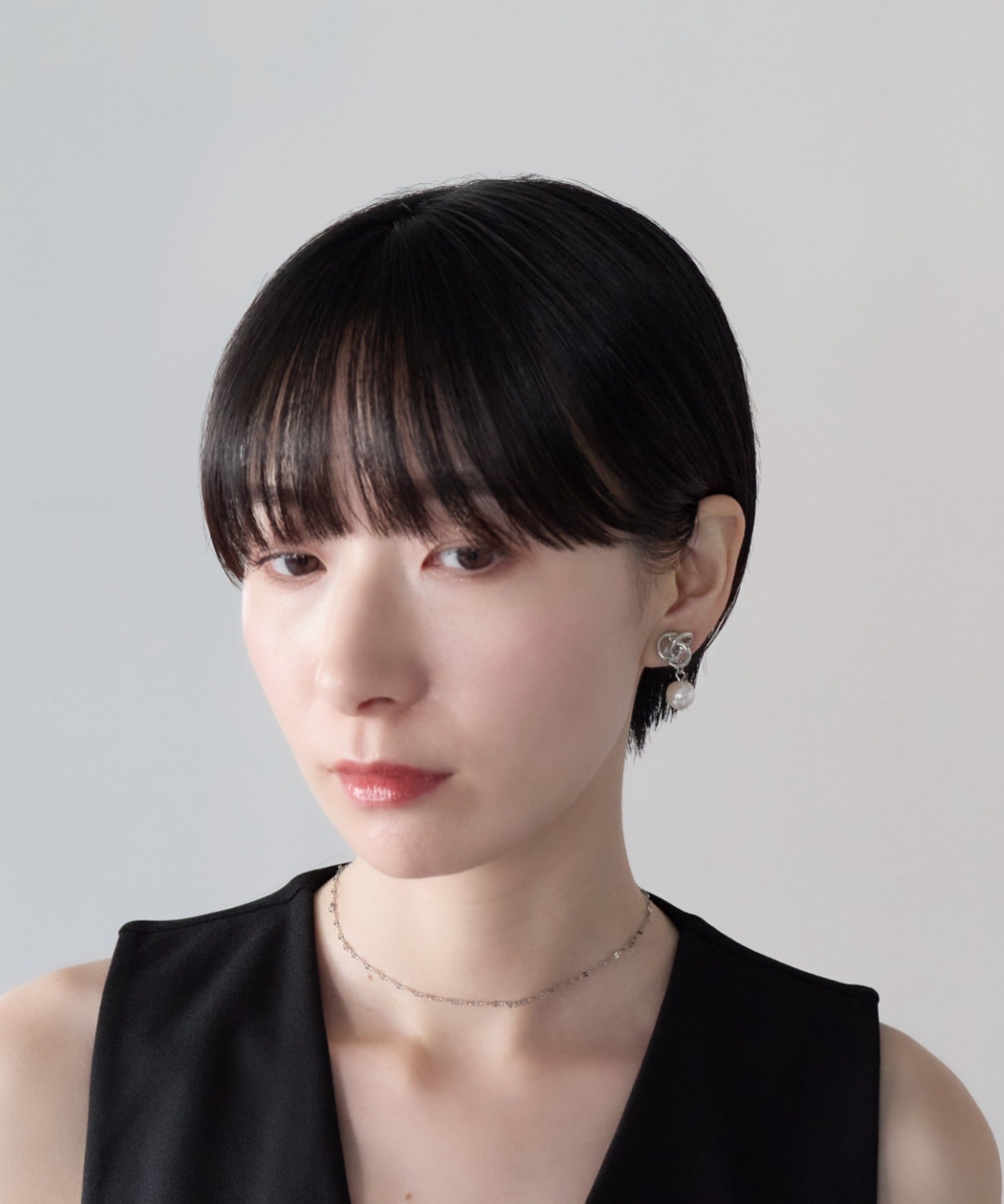 ciite' シーテ イヤリング シリコン付 デザインパール イヤリング