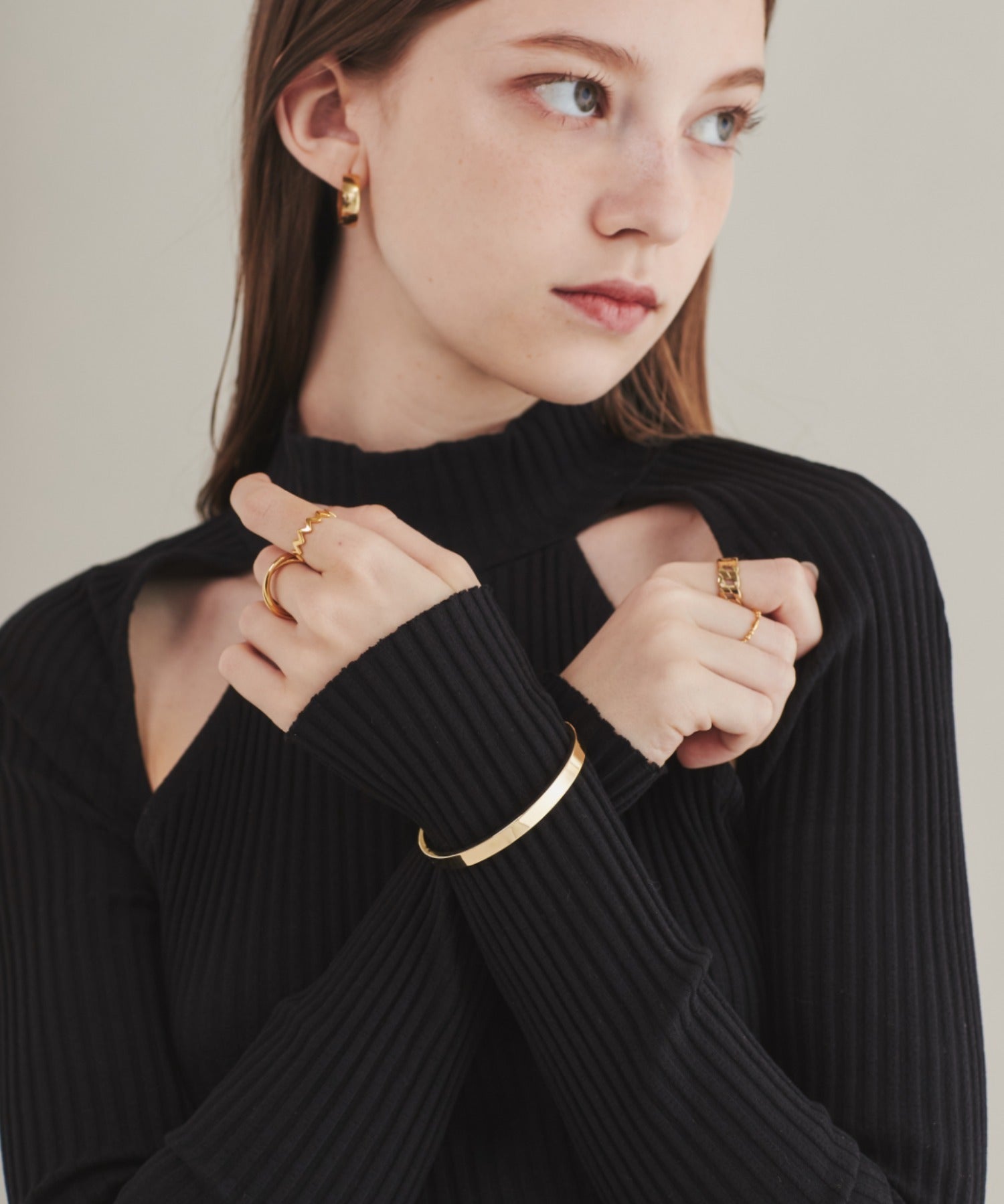 ciite' シーテ ブレスレット 【 金属アレルギー対応 】 シンプルバングル / ブレスレット サージカルステンレス