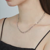 ciite' シーテ ネックレス 【 金属アレルギー対応 】 2連チェーンネックレス サージカルステンレス