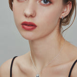 ciite' シーテ ネックレス 【 金属アレルギー対応 】 ビジューコインネックレス サージカルステンレス