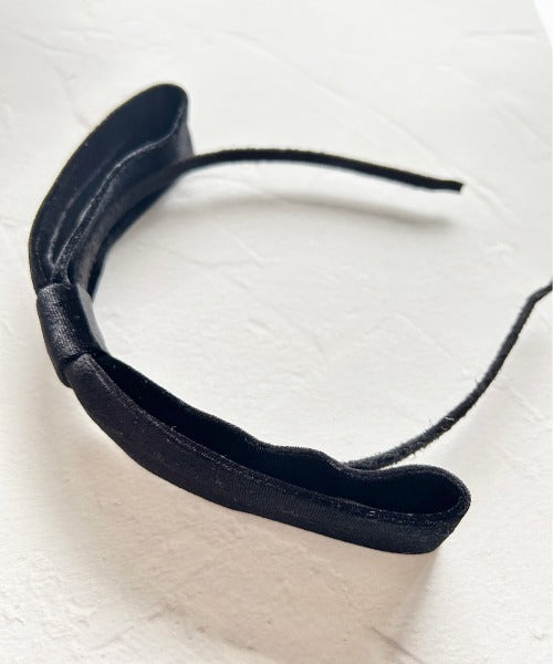 ciite' シーテ ヘアアクセサリー シルキーベロア カチューシャ