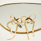 ciite' シーテ ピアス（両耳用） 【 金属アレルギー対応 】リボンピアス サージカルステンレス (両耳用)