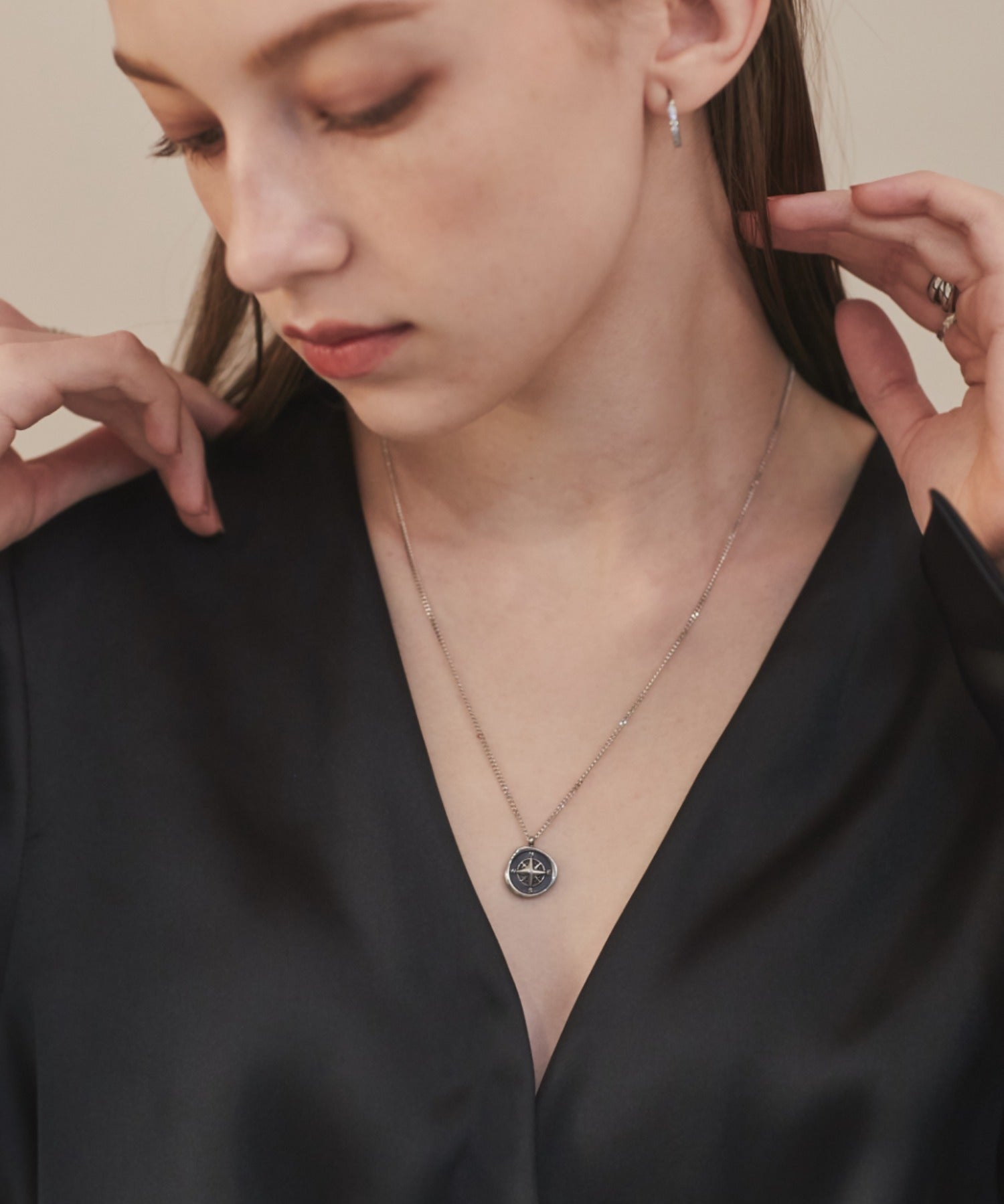 ciite' シーテ ネックレス 【 金属アレルギー対応 】 コインネックレス サージカルステンレス