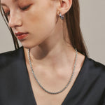 ciite' シーテ ネックレス 【 金属アレルギー対応 】 ツイストチェーンネックレス サージカルステンレス