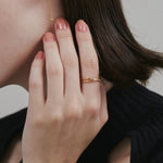 ciite' シーテ リング 【 金属アレルギー対応 】 ビジュークロスリング サージカルステンレス