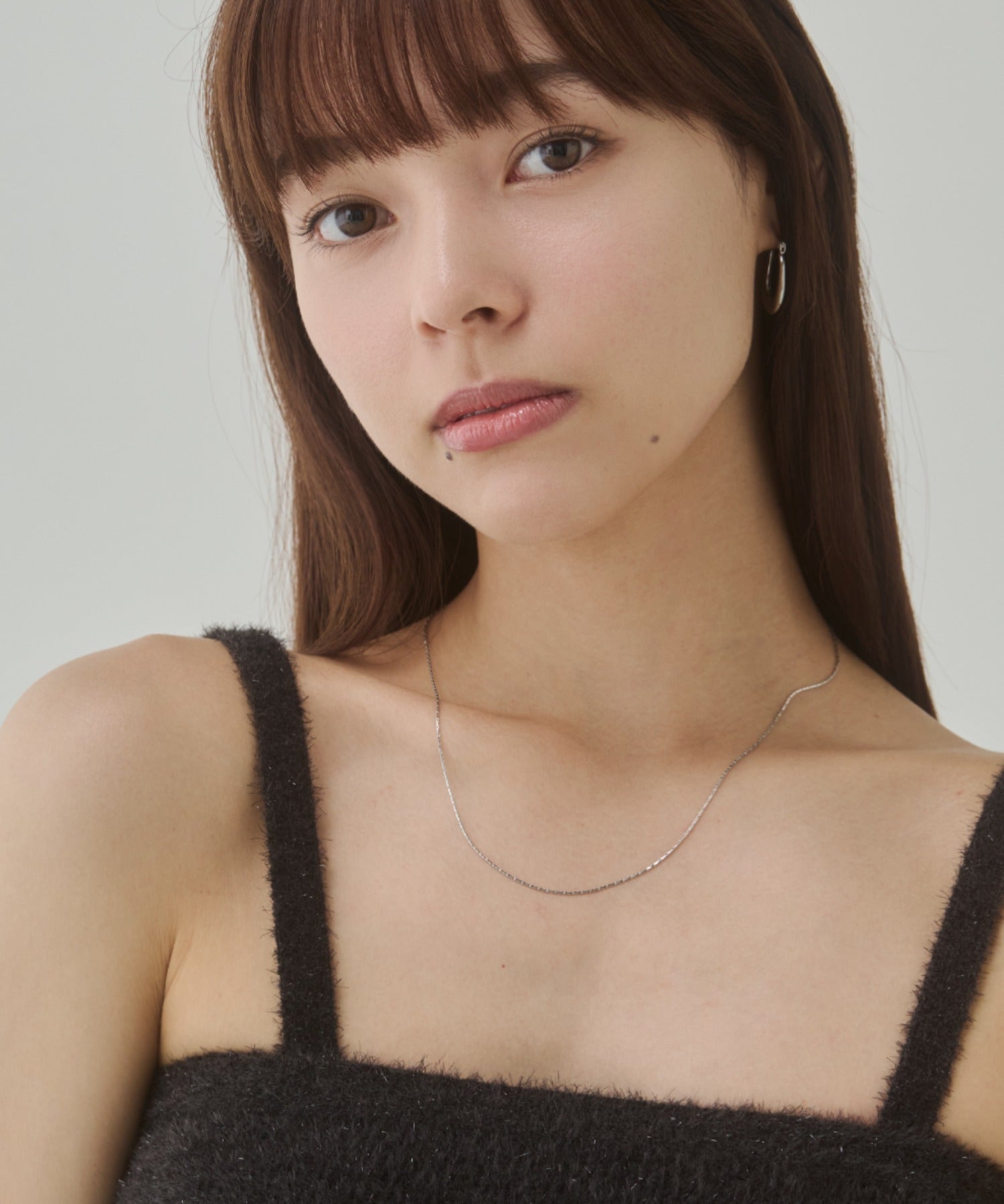 ciite' シーテ ネックレス 【 金属アレルギー対応 】ナローチェーンネックレス サージカルステンレス
