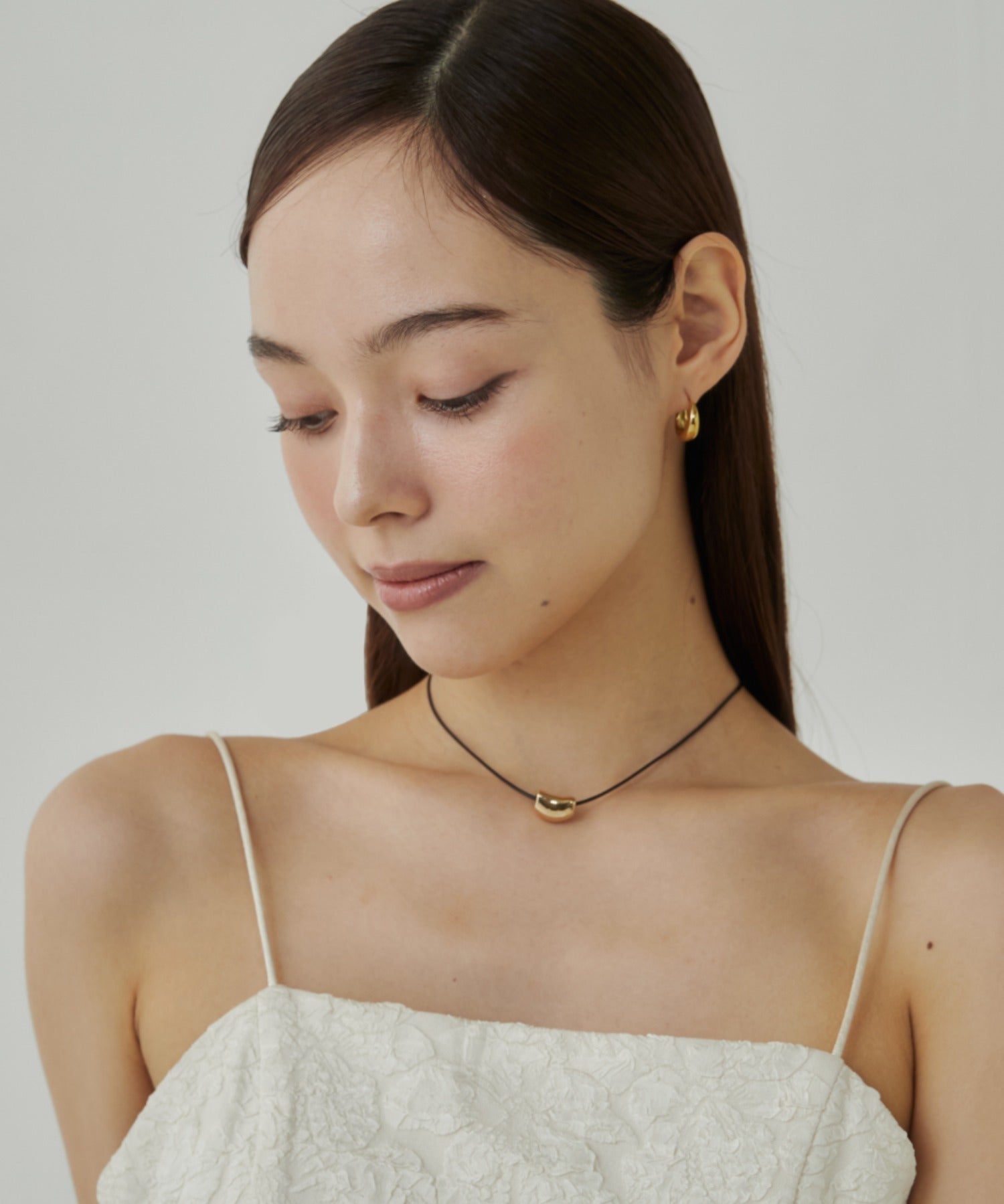 ciite' シーテ ネックレス メタルトップ コードチョーカー / ネックレス