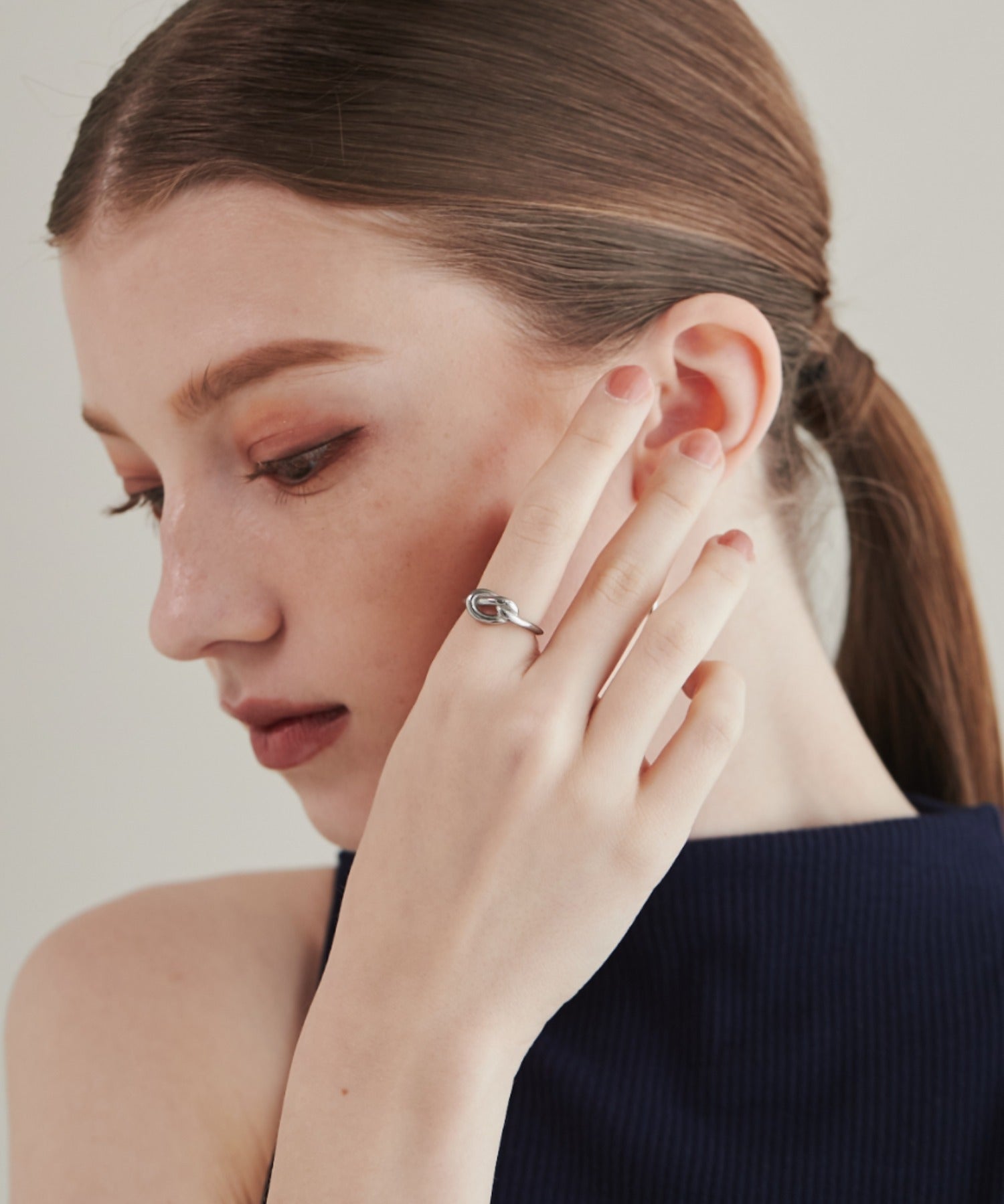 ciite' シーテ リング 【 金属アレルギー対応 】 ノットリング サージカルステンレス