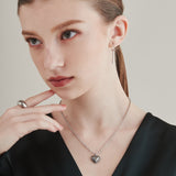 ciite' シーテ ネックレス 【 金属アレルギー対応 】 ハートネックレス サージカルステンレス