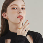 ciite' シーテ リング 【 金属アレルギー対応 】 ツイストリング サージカルステンレス