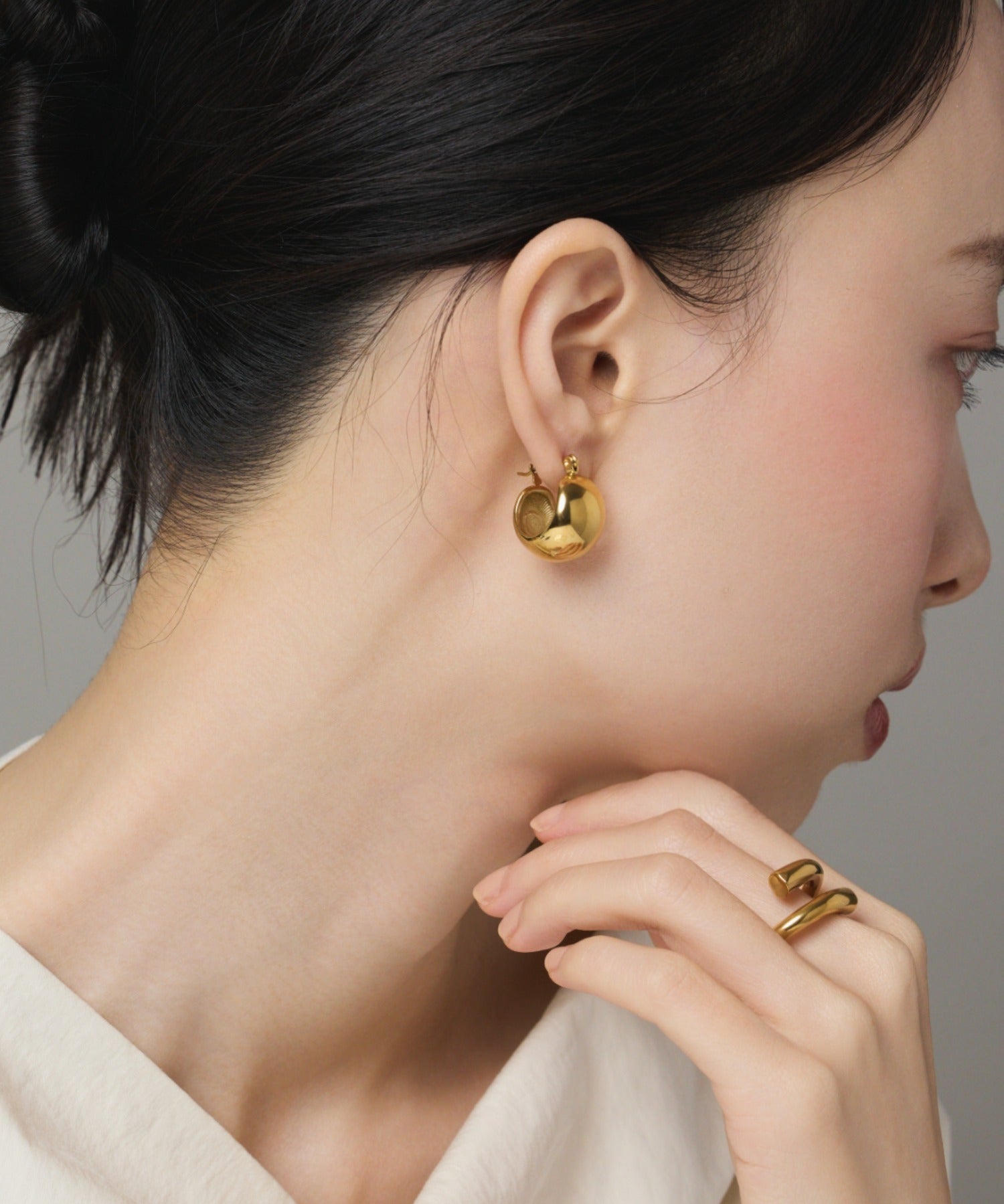 ciite' シーテ リング 【 金属アレルギー対応 】 ニュアンスリング サージカルステンレス