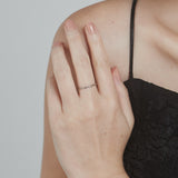 ciite' シーテ リング 【 金属アレルギー対応 】クロスデザインリング サージカルステンレス