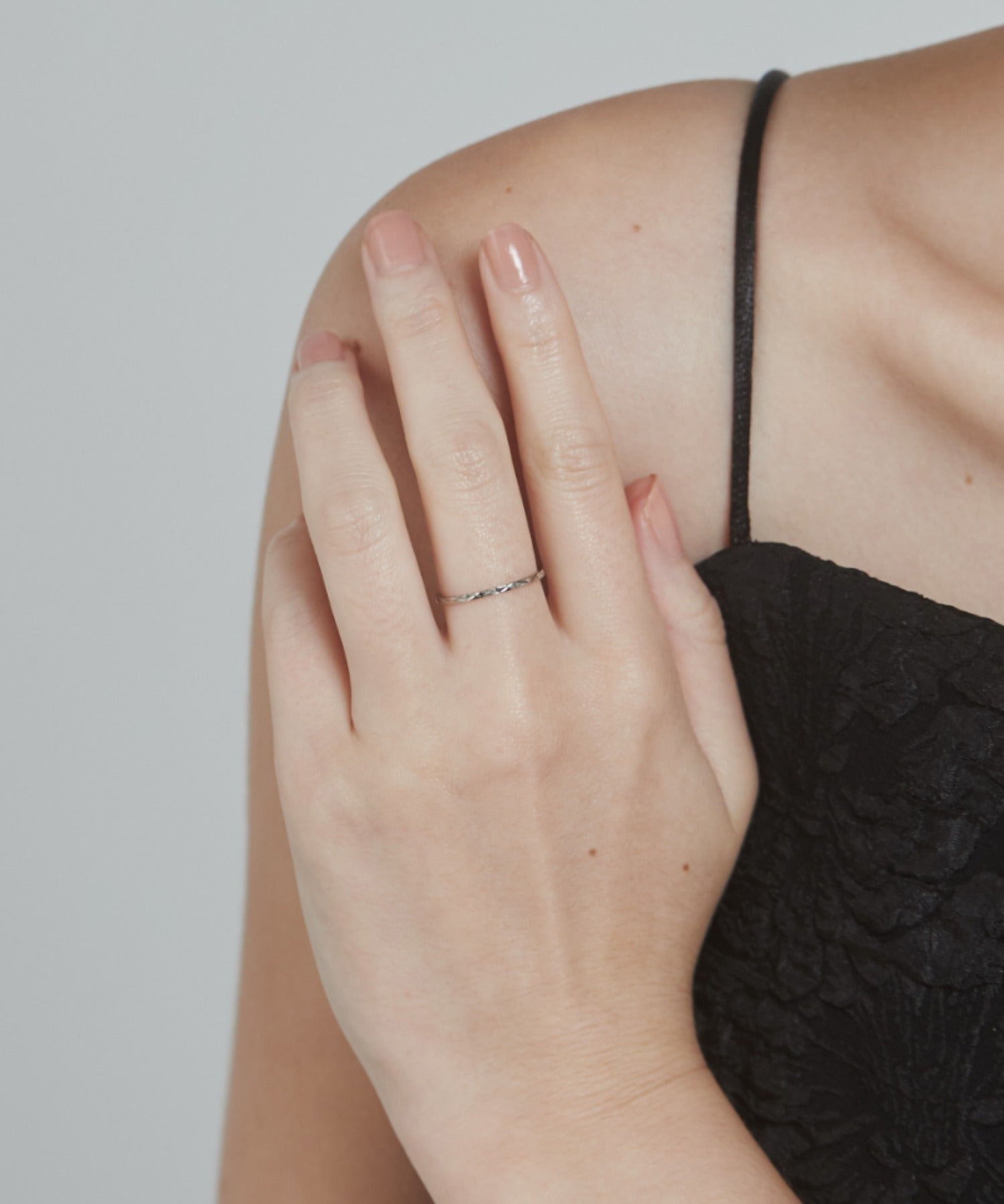 ciite' シーテ リング 【 金属アレルギー対応 】クロスデザインリング サージカルステンレス