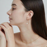 ciite' シーテ ピアス（両耳用） パールフックピアス (両耳用)