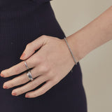 ciite' シーテ ブレスレット 【 金属アレルギー対応 】 グリッターチェーンブレスレット サージカルステンレス