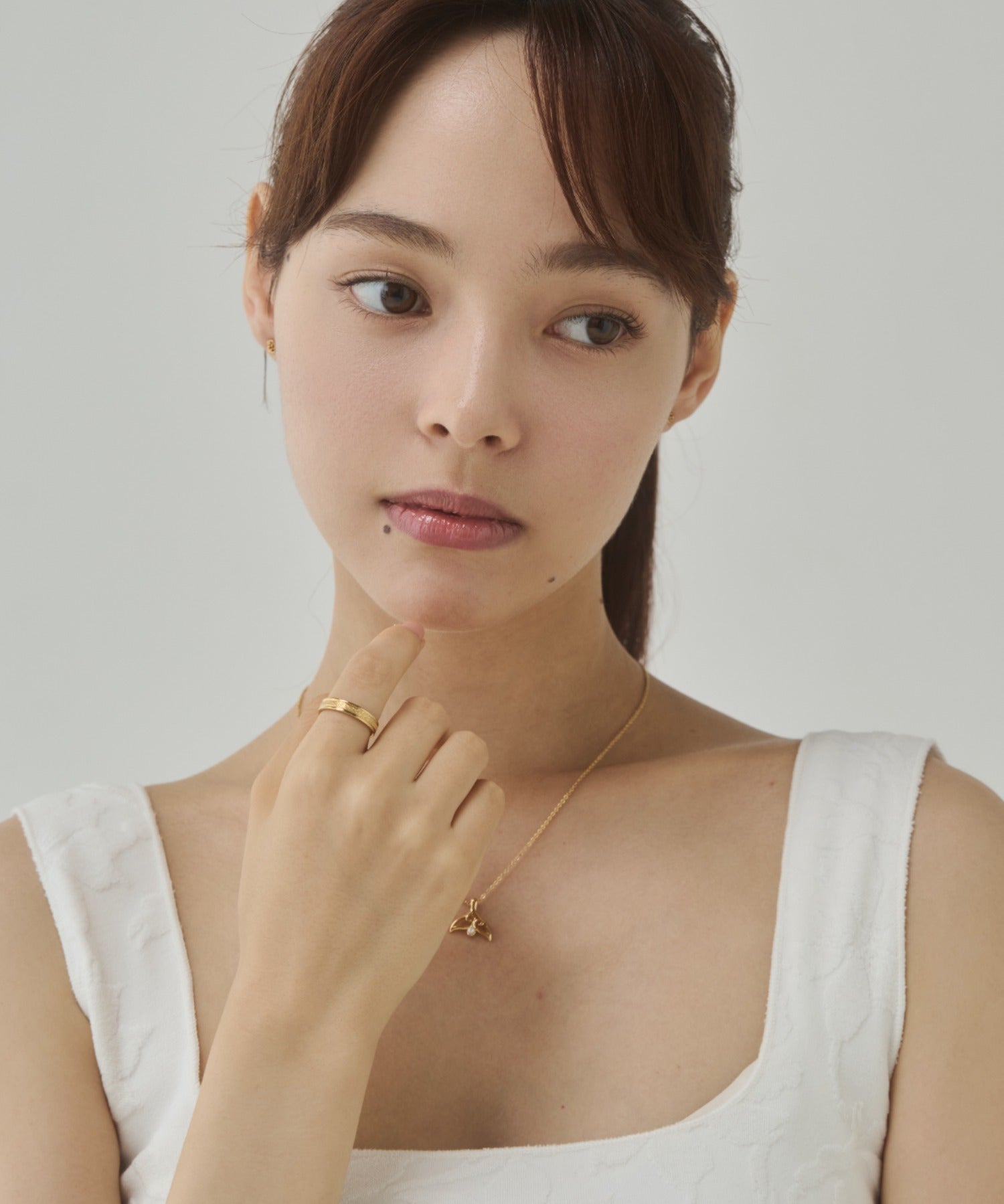 ciite' シーテ リング 【 金属アレルギー対応 】梨地グリッターリング サージカルステンレス