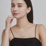 ciite' シーテ ネックレス 【 金属アレルギー対応 】 ビジューモチーフネックレス サージカルステンレス