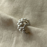 ciite' シーテ イヤーカフ パール&メタル イヤーカフセット