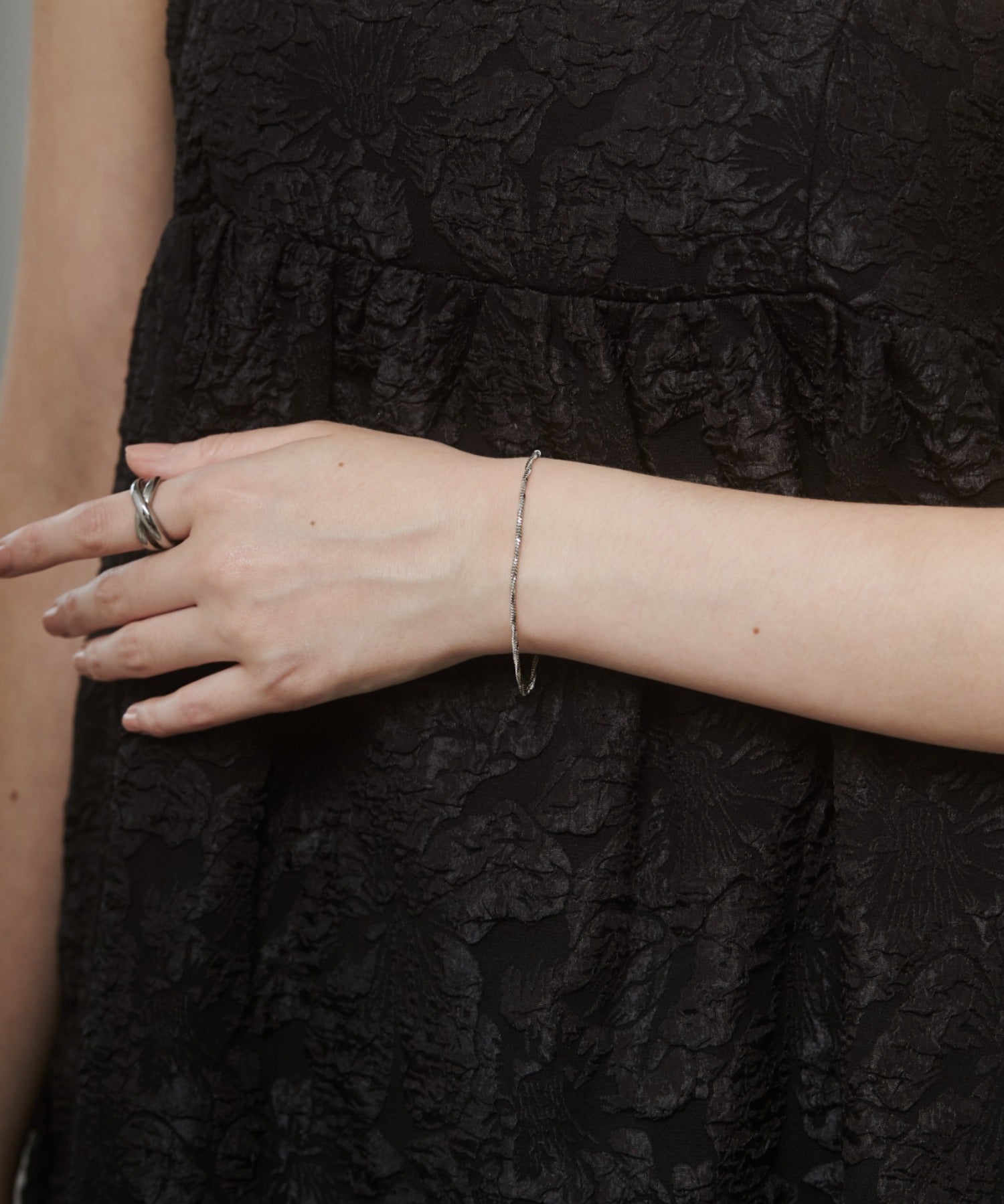 ciite' シーテ ブレスレット 【 金属アレルギー対応 】グリッターチェーンブレスレット サージカルステンレス