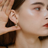 ciite' シーテ ピアス（両耳用） 【 金属アレルギー対応 】パールキャッチ デザインピアス サージカルステンレス