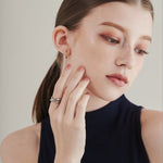 ciite' シーテ リング 【 金属アレルギー対応 】 クロスリング サージカルステンレス