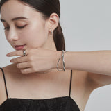 ciite' シーテ ブレスレット 【 金属アレルギー対応 】 クロスバングル サージカルステンレス