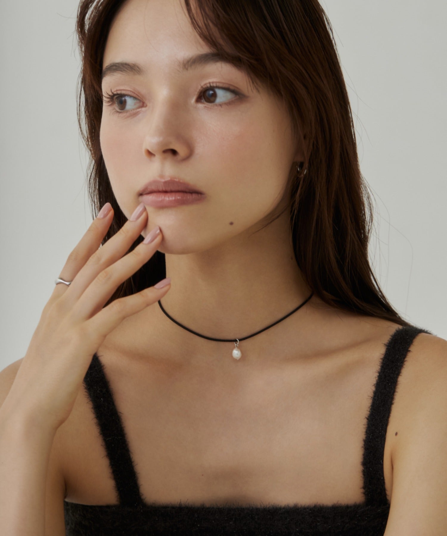 ciite' シーテ チョーカー パール コードチョーカー / ネックレス