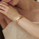 ciite' シーテ ブレスレット カーブ バングル