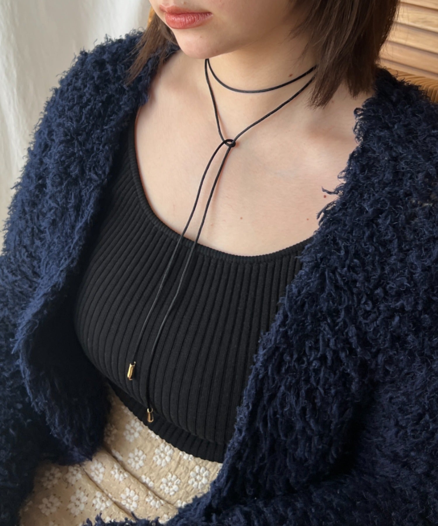 ciite' シーテ チョーカー シンプルコードチョーカー