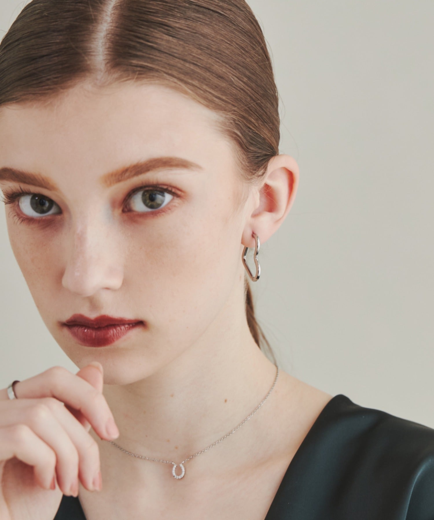 ciite' シーテ ピアス（両耳用） 【 金属アレルギー対応 】 ハートピアス サージカルステンレス (両耳用)