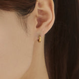 ciite' シーテ ピアス（両耳用） 【 金属アレルギー対応 】 4サイズ展開 シンプルフープピアス サージカルステンレス（両耳用）