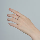 ciite' シーテ リング 【 金属アレルギー対応 】 シンプルビジューリング サージカルステンレス