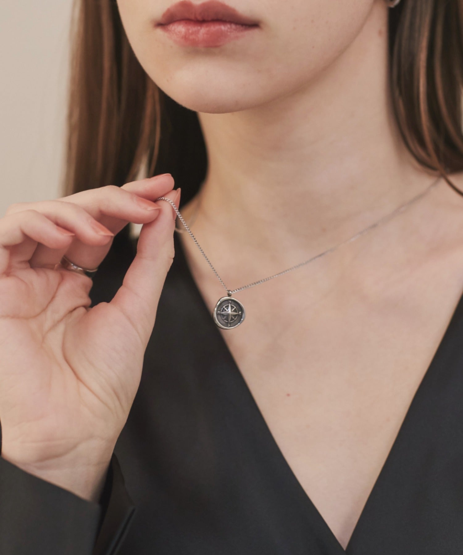 ciite' シーテ ネックレス 【 金属アレルギー対応 】 コインネックレス サージカルステンレス