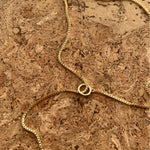 ciite' シーテ ネックレス ボックスチェーンマンテルネックレス