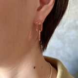 ciite' シーテ ピアス（両耳用） 【 金属アレルギー対応 】 オーバルピアス サージカルステンレス (両耳用)