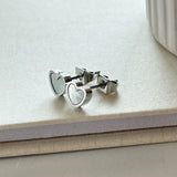 ciite' シーテ ピアス（両耳用） 【 金属アレルギー対応 】ミニハートピアス サージカルステンレス（両耳用）