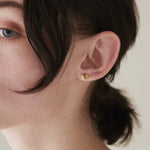 ciite' シーテ ピアス（両耳用） 【 金属アレルギー対応 】 ミニハートピアス サージカルステンレス (両耳用)