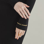 ciite' シーテ ブレスレット 【 金属アレルギー対応 】 チェーンブレスレット サージカルステンレス