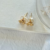 ciite' シーテ ピアス（両耳用） 【 金属アレルギー対応 】フラワーモチーフピアス サージカルステンレス（両耳用）