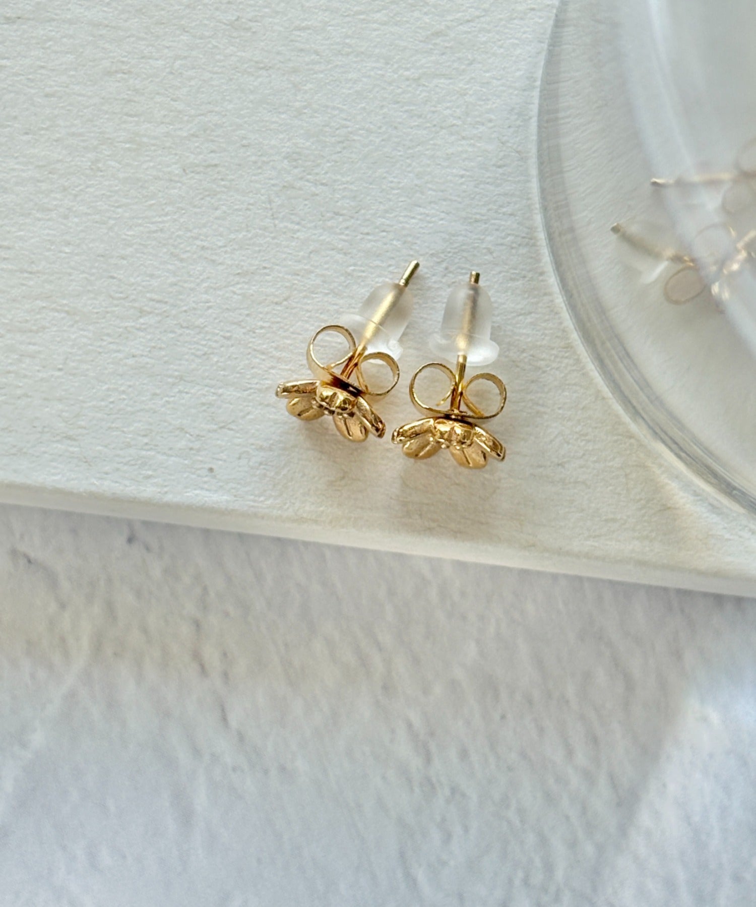 ciite' シーテ ピアス（両耳用） 【 金属アレルギー対応 】フラワーモチーフピアス サージカルステンレス（両耳用）