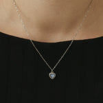 ciite' シーテ ネックレス 【 金属アレルギー対応 】 パステルカラー ハートネックレス サージカルステンレス