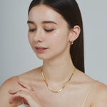 ciite' シーテ ネックレス 【 金属アレルギー対応 】 4mm スネークチェーンネックレス サージカルステンレス