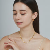 ciite' シーテ ネックレス 【 金属アレルギー対応 】 4mm スネークチェーンネックレス サージカルステンレス