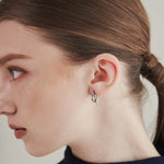 ciite' シーテ ピアス（両耳用） 【 金属アレルギー対応 】 ノットピアス サージカルステンレス (両耳用)