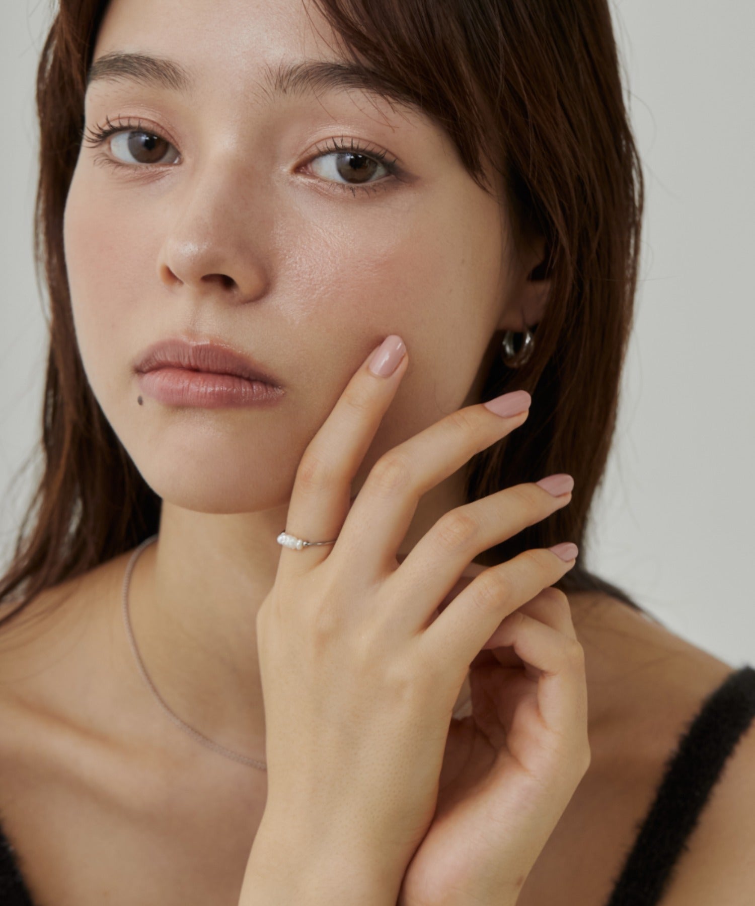 ciite' シーテ リング 【 金属アレルギー対応 】 淡水パールリング サージカルステンレス