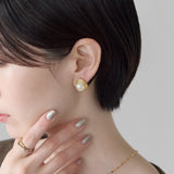 ciite' シーテ イヤリング シリコン付 デザインパール イヤリング