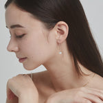 ciite' シーテ ピアス（両耳用） パールフックピアス (両耳用)