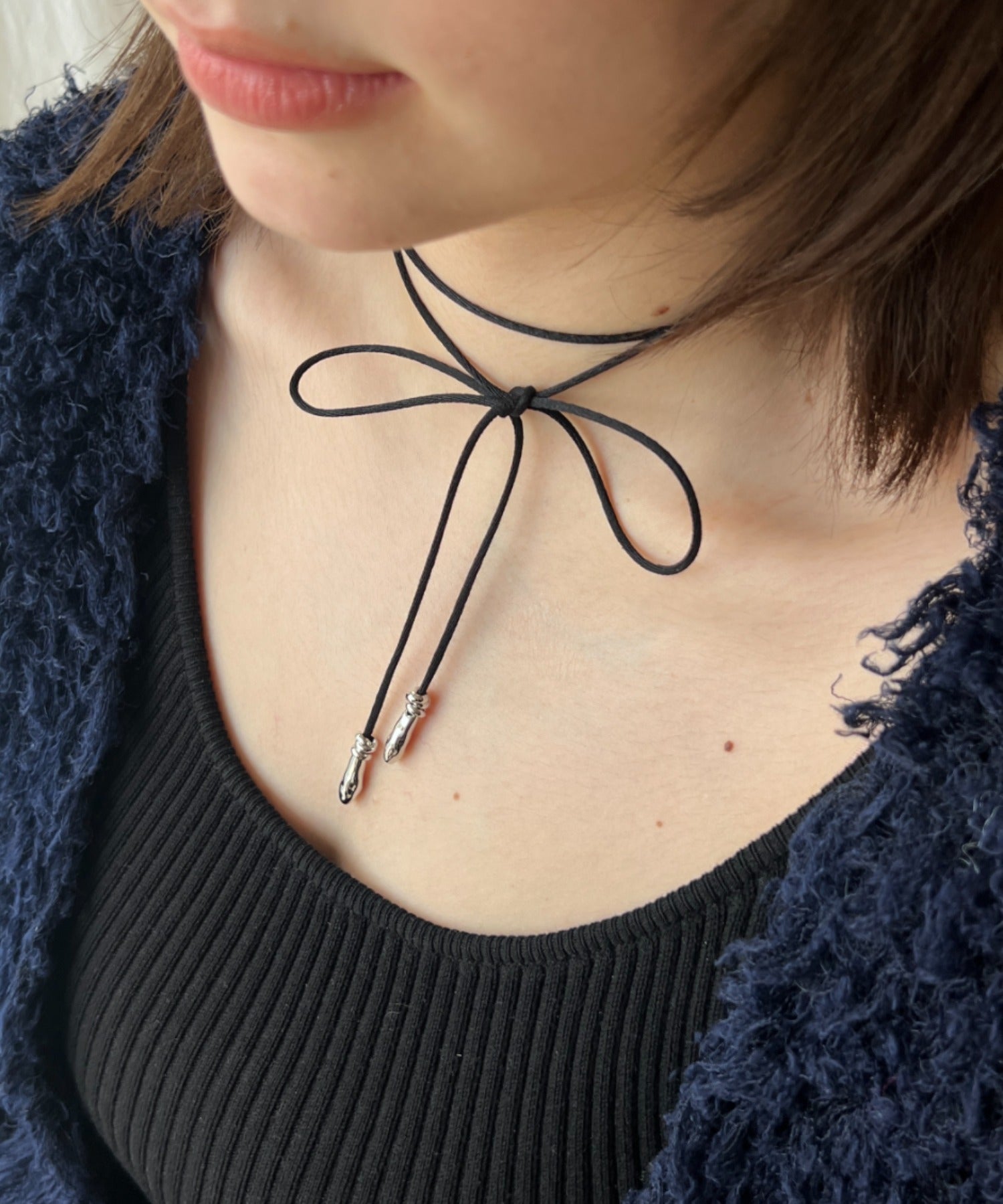 ciite' シーテ チョーカー シンプルコードチョーカー