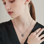 ciite' シーテ ネックレス 【 金属アレルギー対応 】 ハートネックレス サージカルステンレス